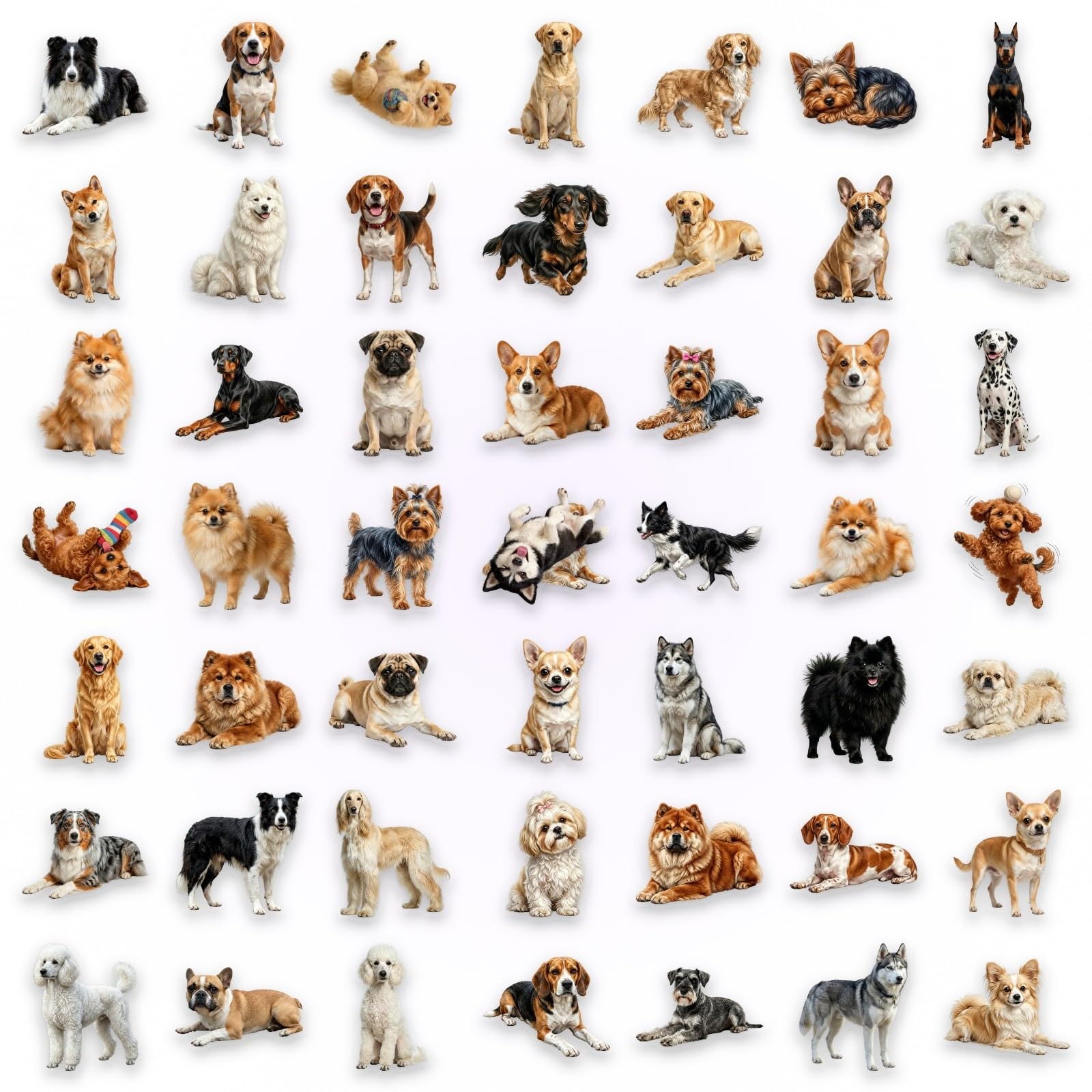 FGLFPXI 50-Pack Stickers Waterproof Decorative Decals for Notebooks Water Bottles Skateboards