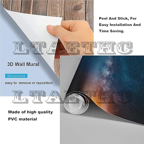 Miniatura 4 de Mural autoadhesivo de PVC con hojas abstractas 3D para despegar y pegar, hojas de ginkgo, fondo de sofá, pintura decorativa de pared para