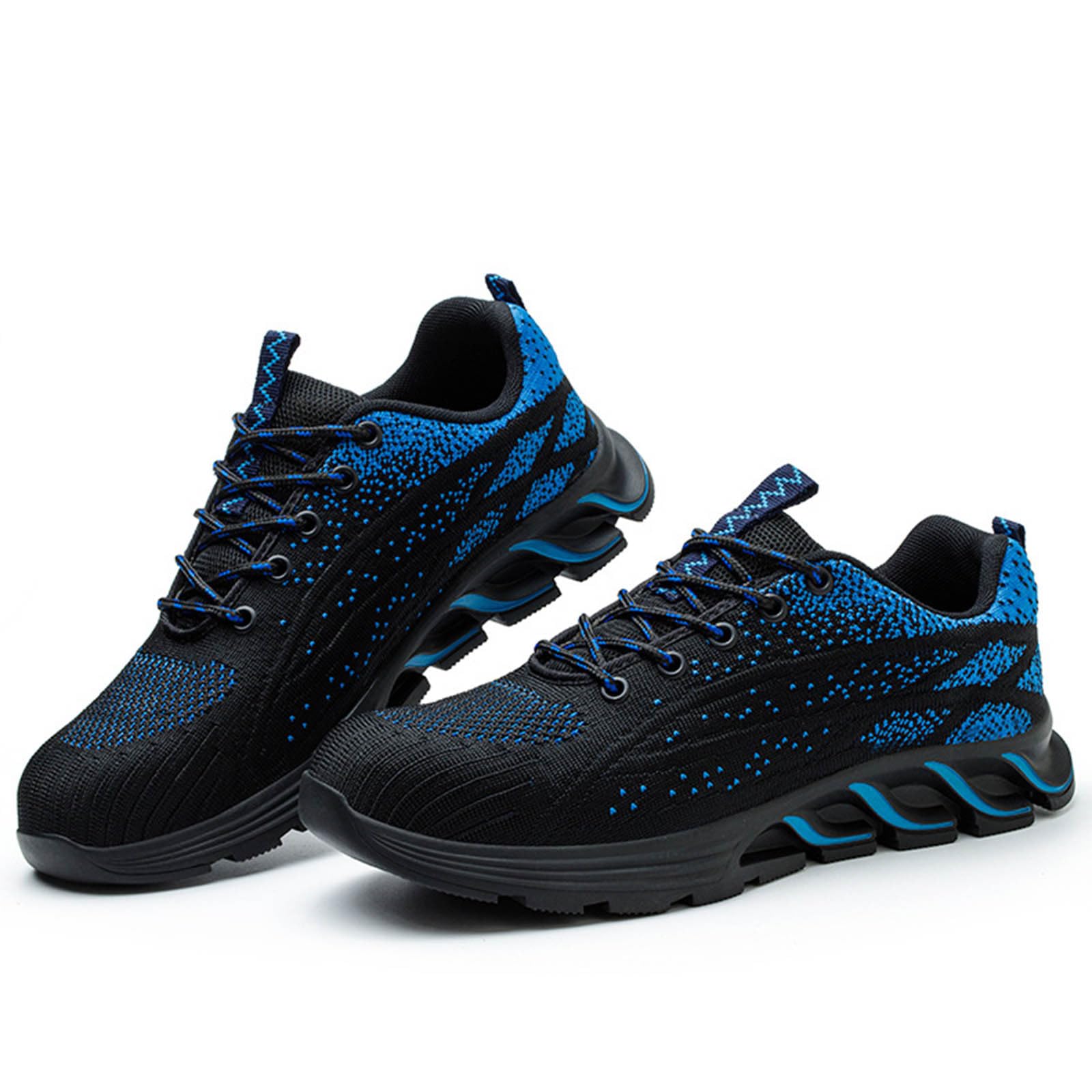Chaussures Marche pour Hommes 2026 Orthopédiques Maille Tissée Lacets Chaussure Velo Route Nylon Antidérapantes Large D'équitation sur Montagne Baskets