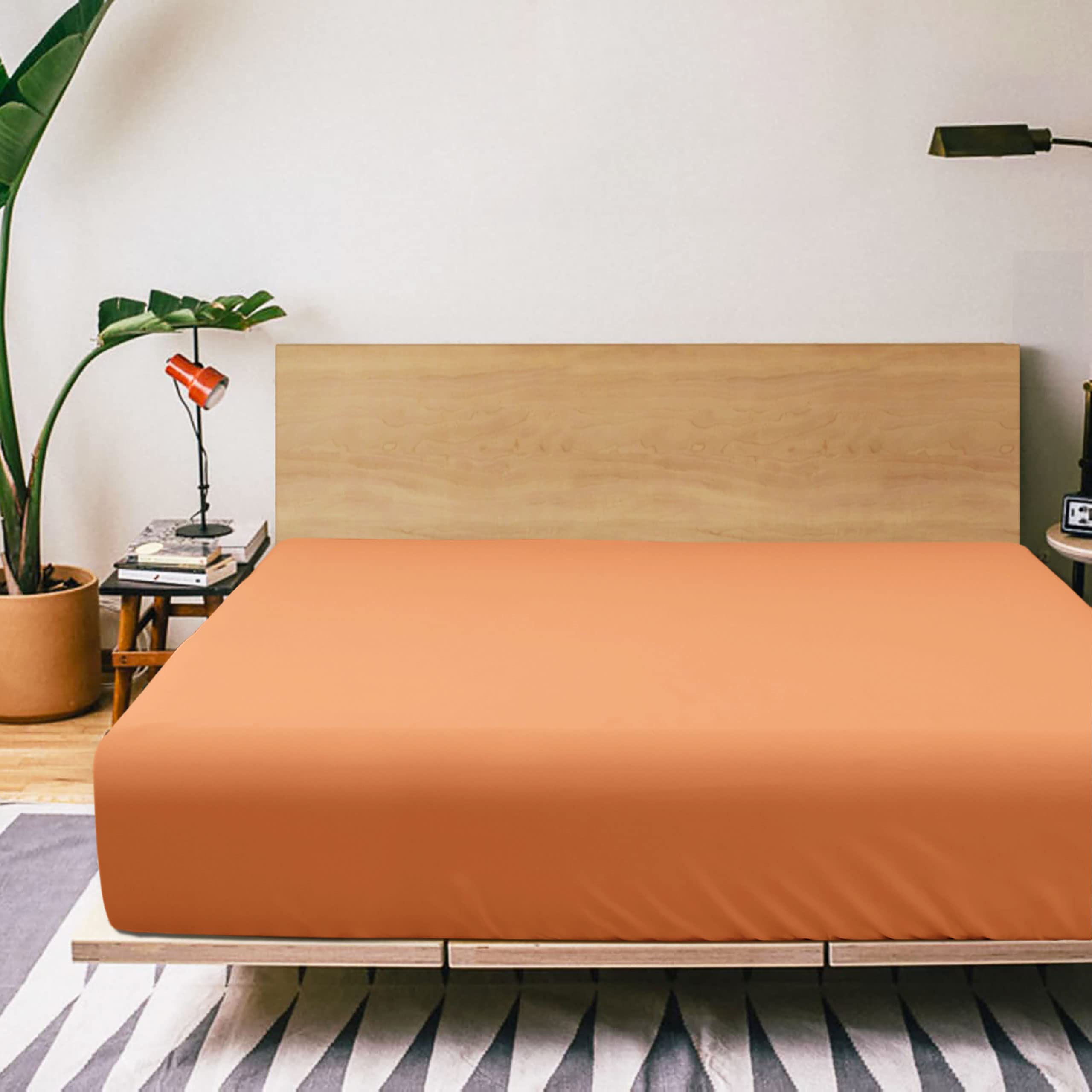 FLXXIE Twin XL Fitted Sheet Only - Bottom Sheet - Microfiber Deep Pocket up to 15inch Tiwn XL Fitted Sheet - Soft and Wrinkle, Fade, Shrinkage