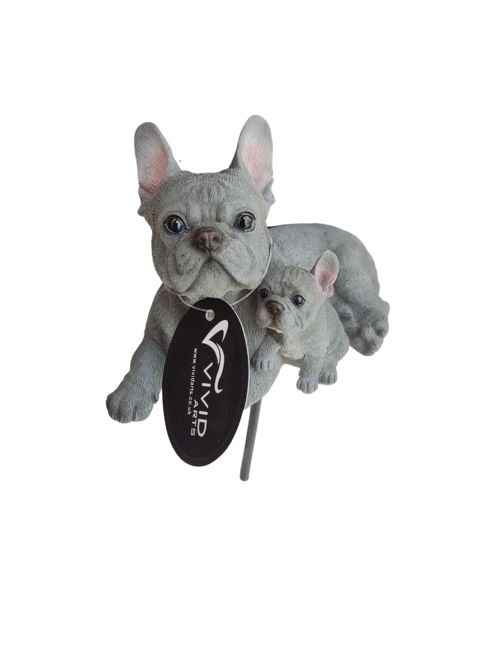 Vivid Arts Plant-Pals (Blue French Bulldog with Pup)