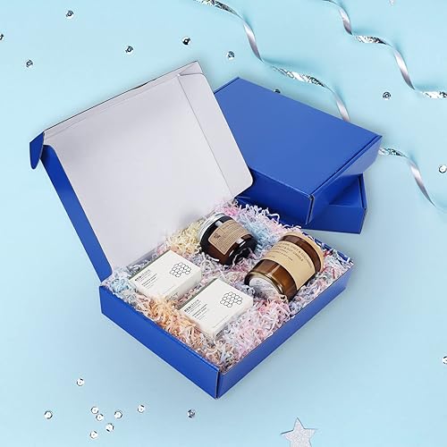 Miniatura 2 de PHAREGE Cajas de envío de 11 x 8 x 2 pulgadas a granel, paquete de 25 cajas de envío marrones, con bloqueo de pestaña para embalaje de pequeñas