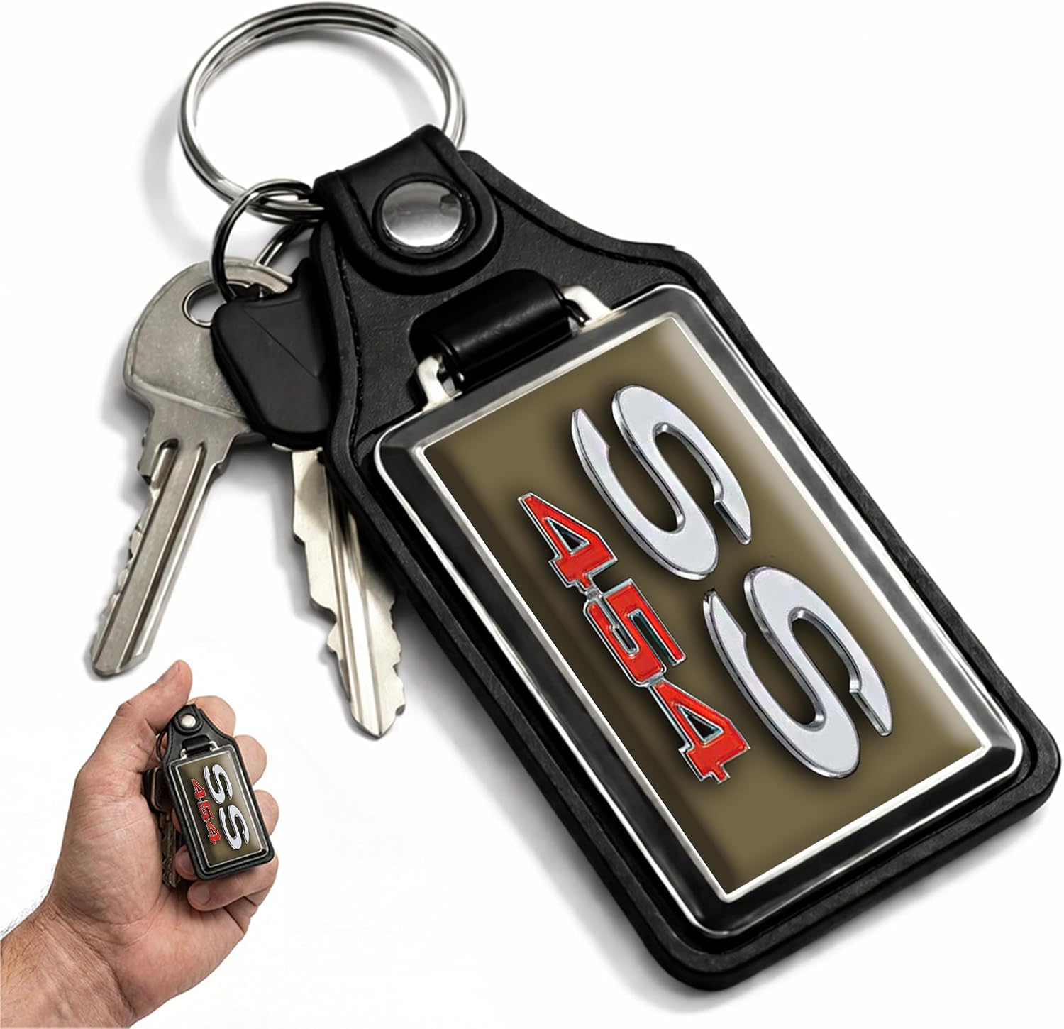 Brotherhood Car Key Chain for Chevelle - Classic Models Keychain for Men and Women Gift Key Ring