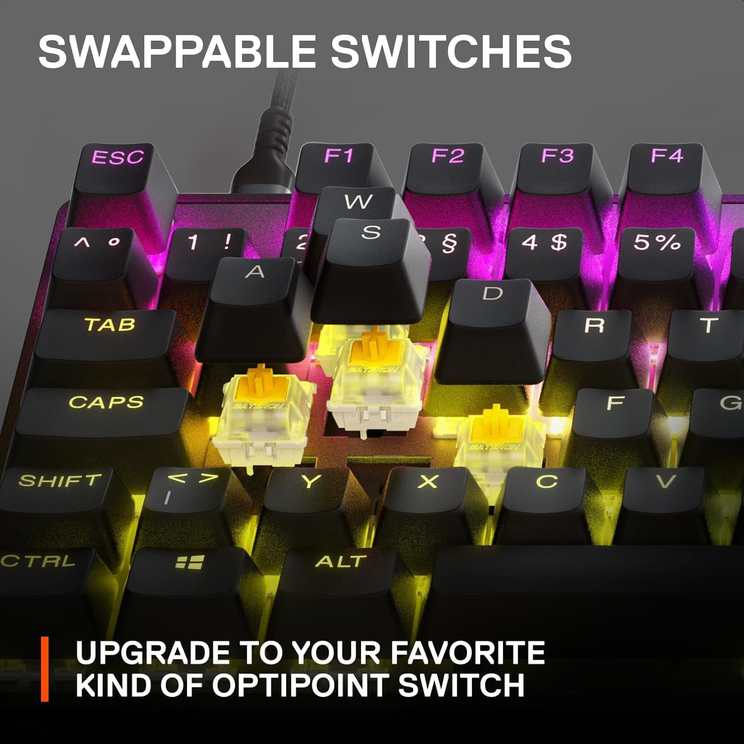 Amazon.com: SteelSeries New Apex 9 Mini – HotSwap Optical Mini