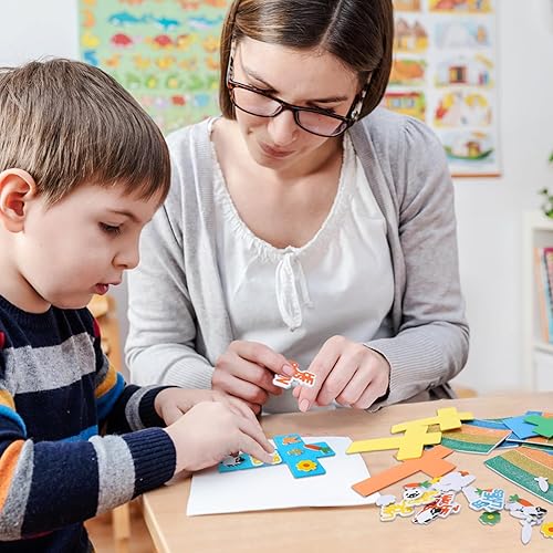 Miniatura 2 de Fennoral Paquete de 12 calcomanías de espuma de conejo de Pascua para niños, para hacer tu propio conejo de Pascua, manualidades y manualidades para