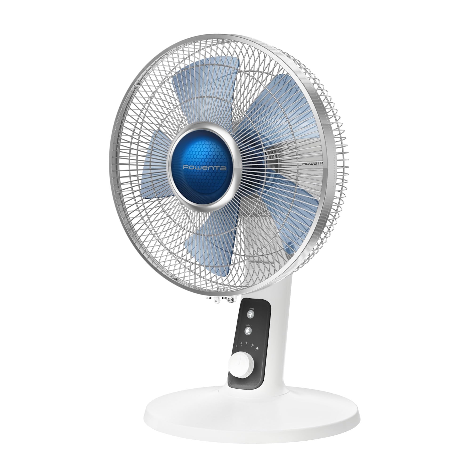 Ventilateur sur pied DeKon Stratos chrome environ 39 cm L 600