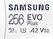SAMSUNG EVO Plus w/SD Adaptor 256GB Micro SDXC Up-to 130MB/s Expanded Storage for Gaming Devices Android Tablets and Smart Phones Memory Card MB-MC256KA/AM 2021
