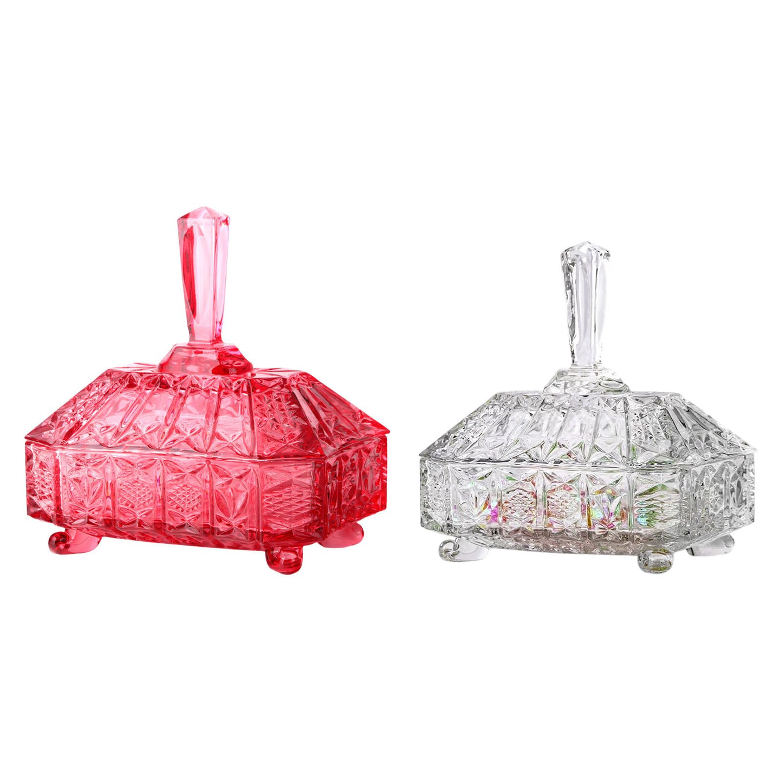 Dispensador de Caramelos en Tarro de Cocina Transparente Elegante para exhibir Dulces, nueces y artículos Decorativos en hogares Modernos, Tarro de Caramelos de