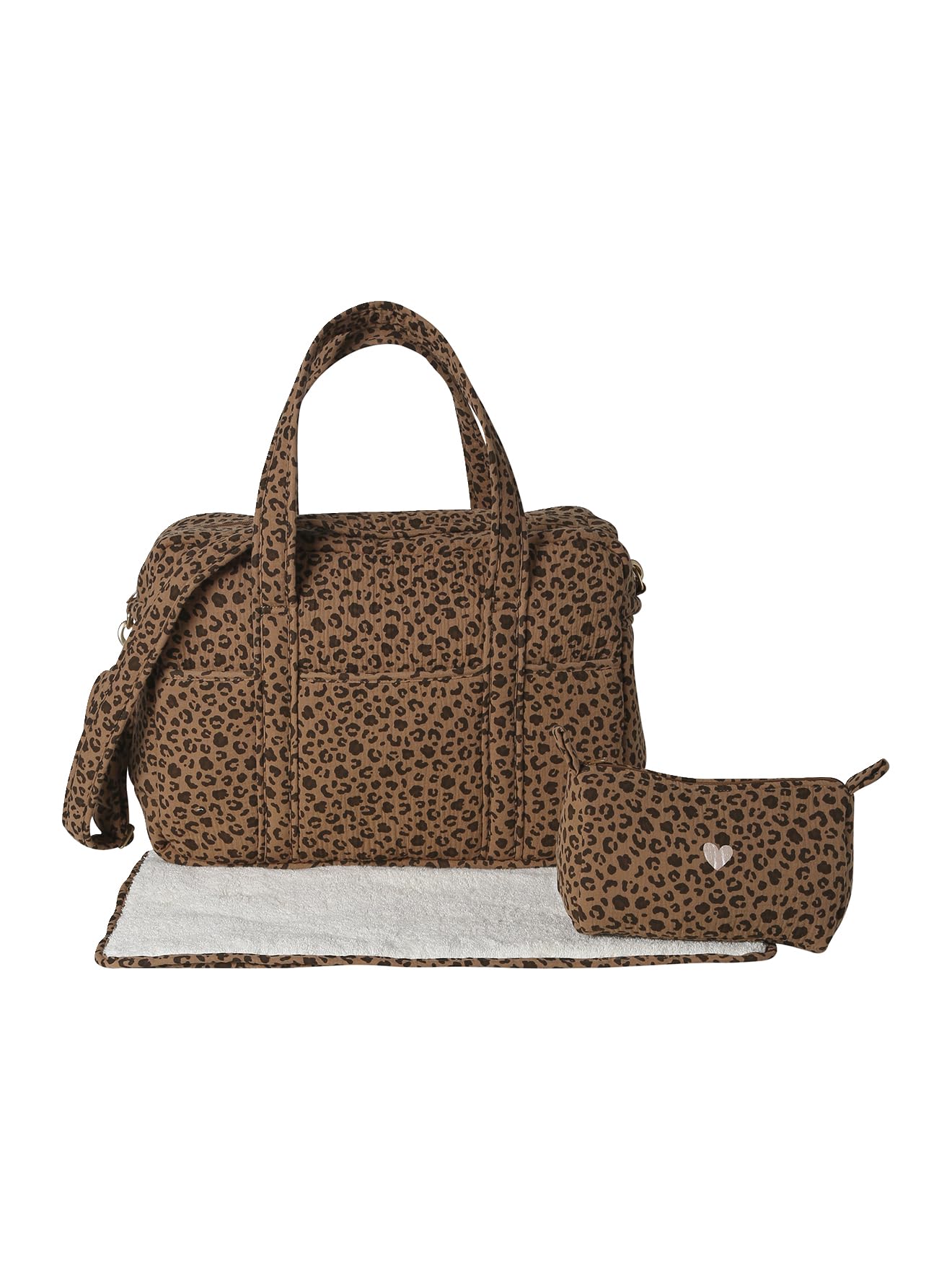 ENVIE DE FRAISE Sac à langer léopard beige TU