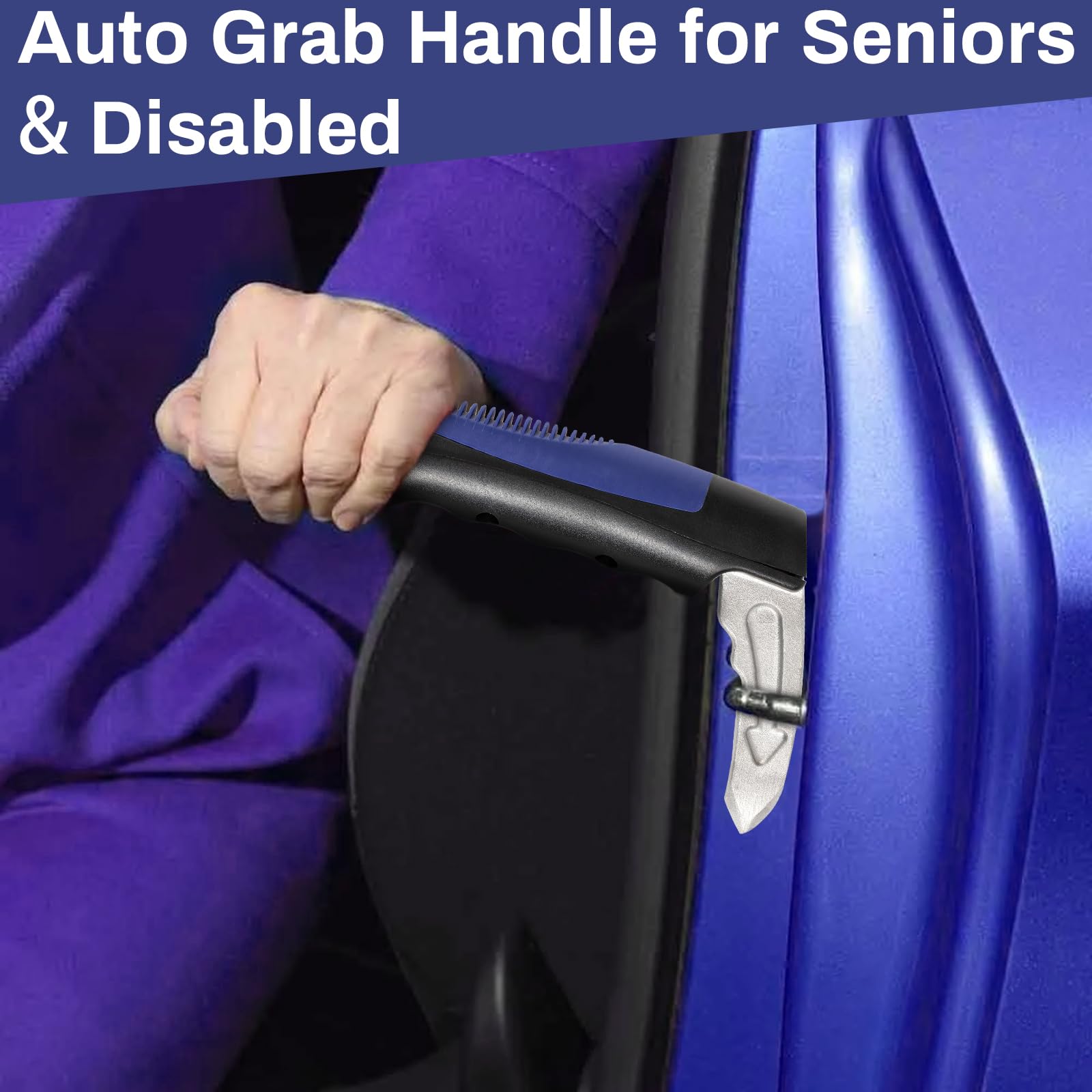 Maniglia Assistenza Auto Anziani - Supporto Portiera Ergonomico Portatile Fino A 180kg