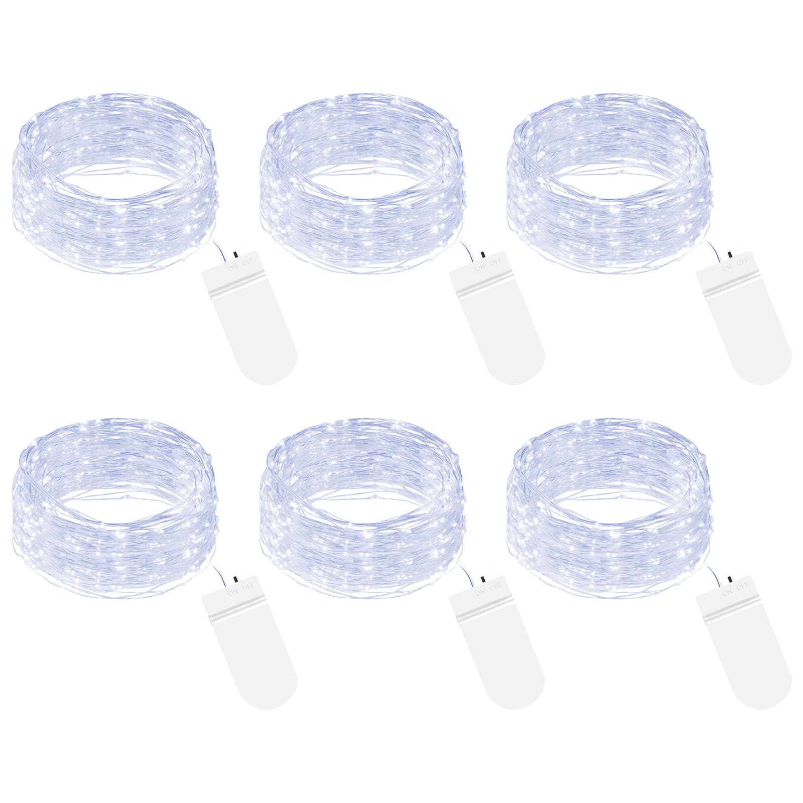 btfarm Fairy String Lights Battery Operated, 2M 20 LED