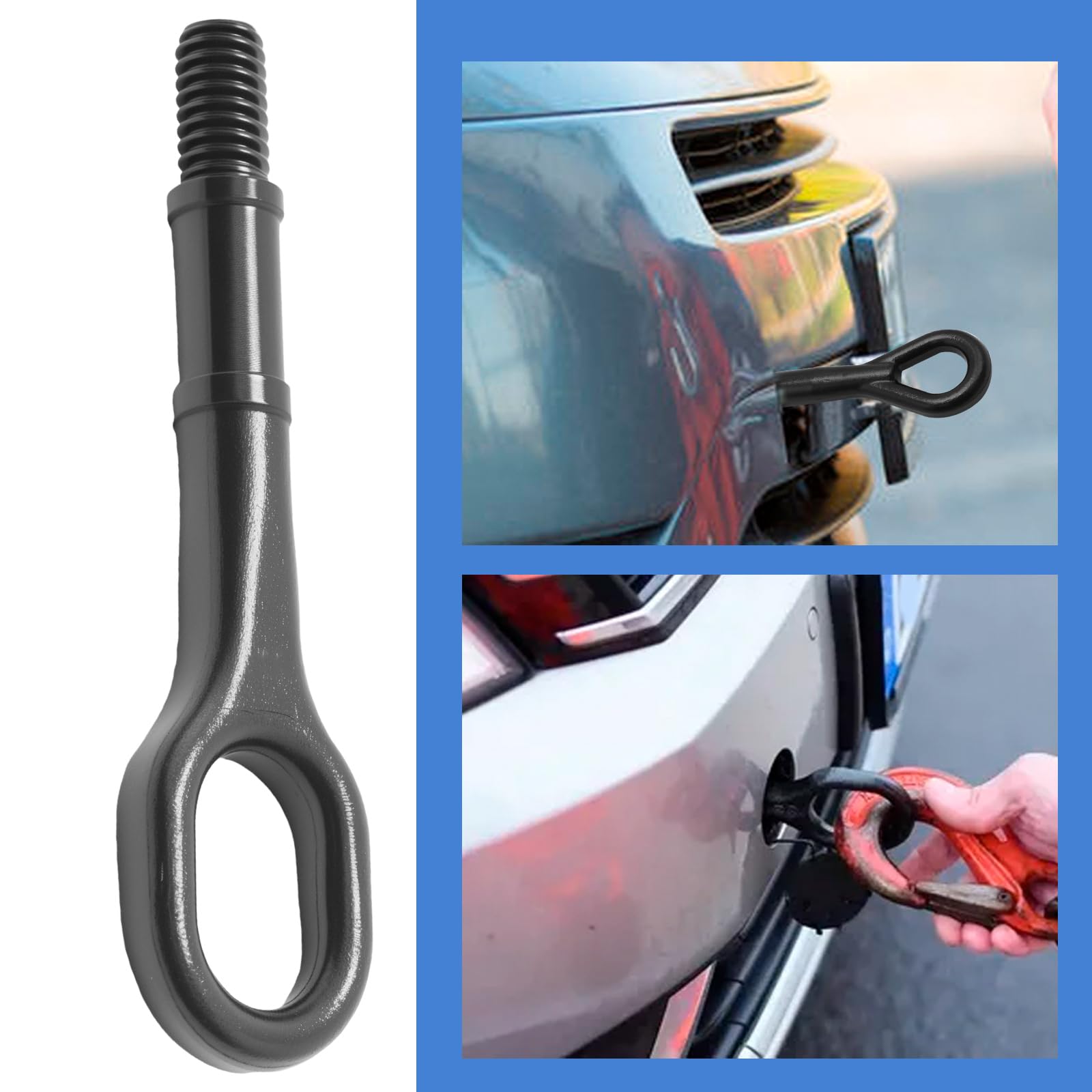 1T0805615A - Gancio di traino per paraurti, ricambio per Volkswagen Passat B7 B6 Golf 6 CC Jetta, gancio di traino sostituisce 5P0805615