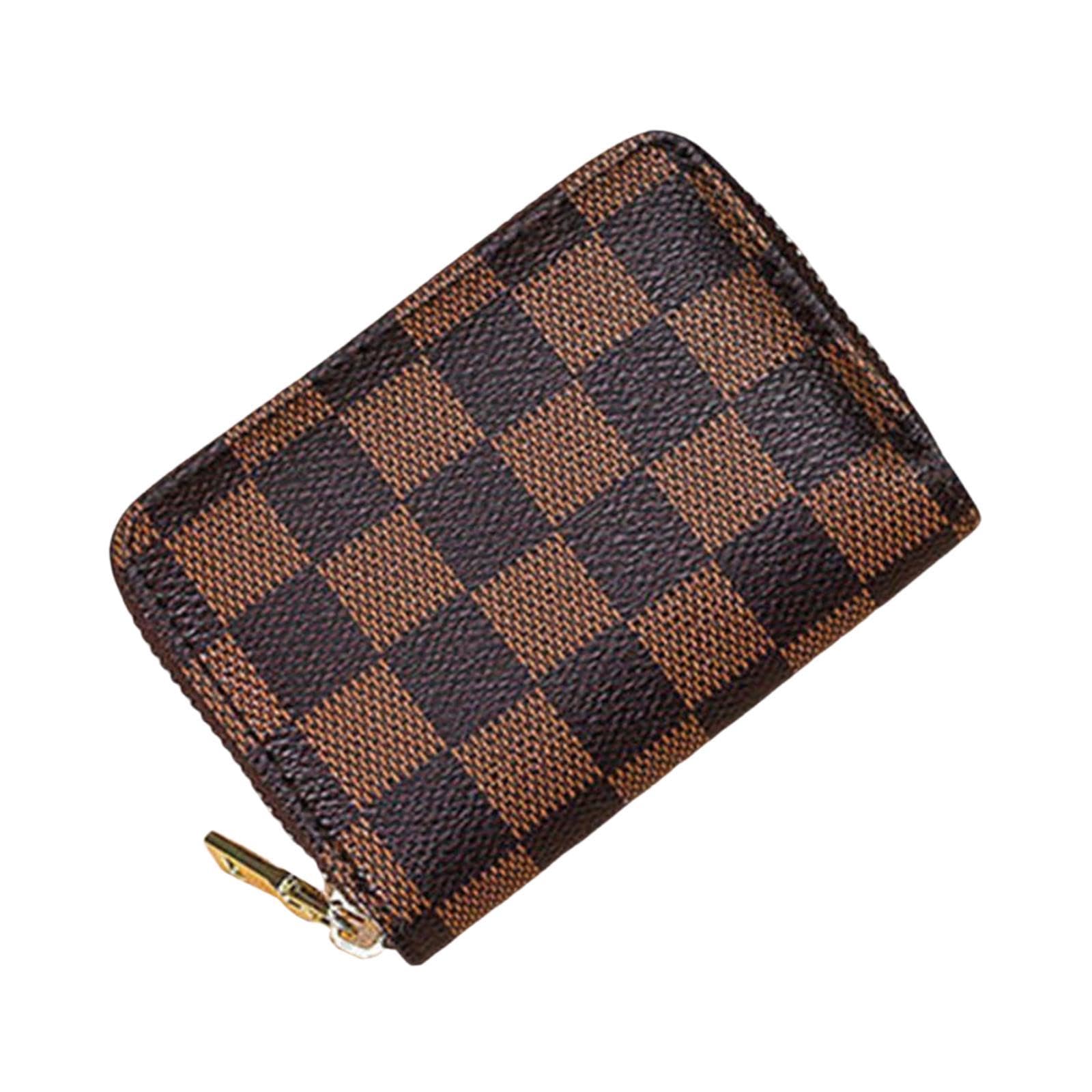 nivaa Credit Card Wallet Large Capacity Multi Function for Men Women Compact Purse Brown-picture-43