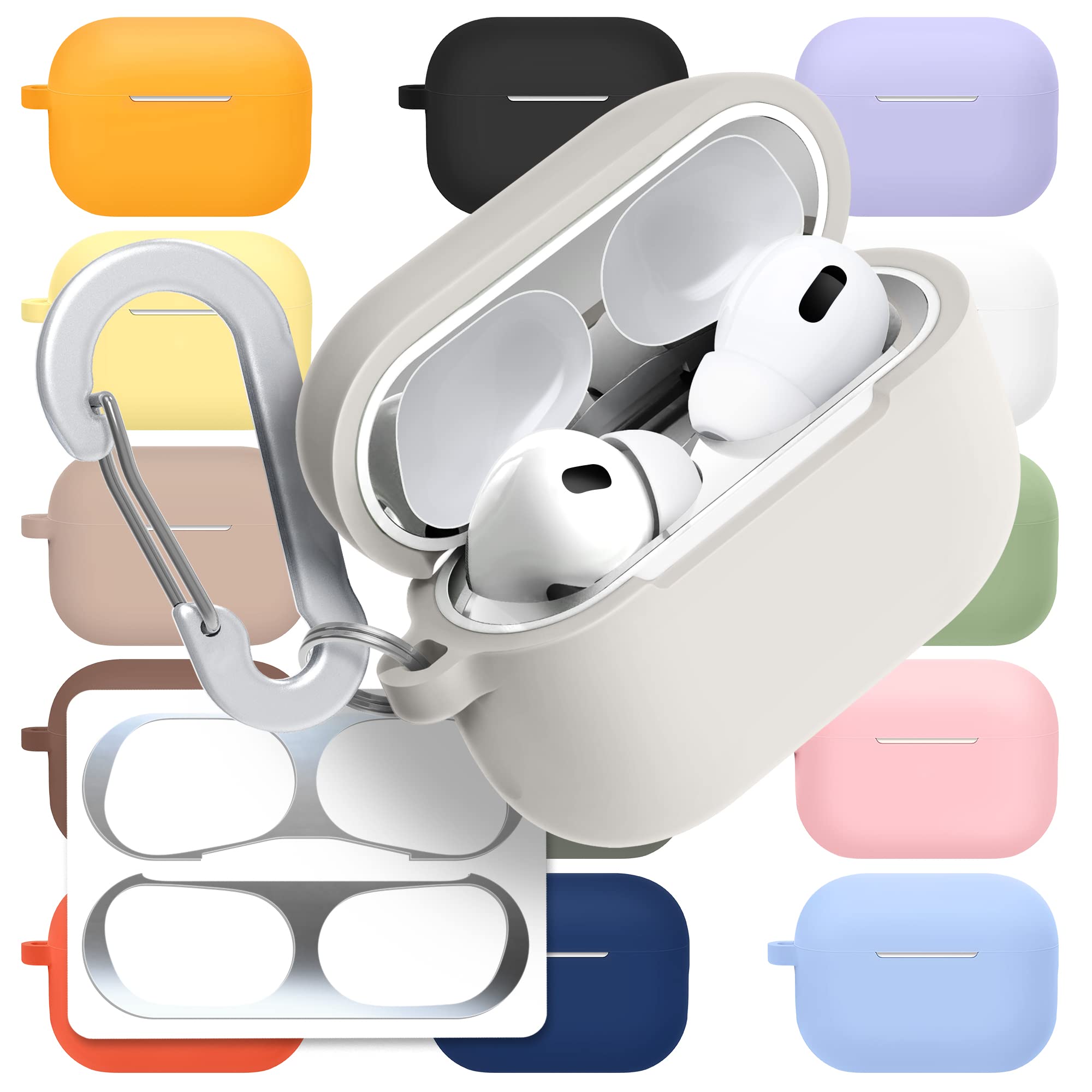 Amazon | superdivision AirPods Pro 第2世代に適用 ケース カバー