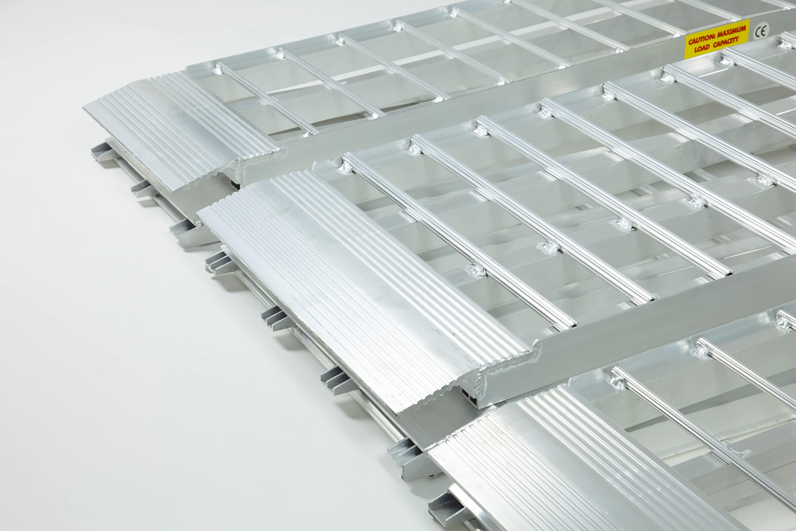 The Ramp People einzelne zusammenklappbare Auffahrrampe bis zu 680kg Trangkraft. Laderampe Anhänger, PKW, 2,75m lang, 44cm breit - Auffahrrampe Motorrad (Set)