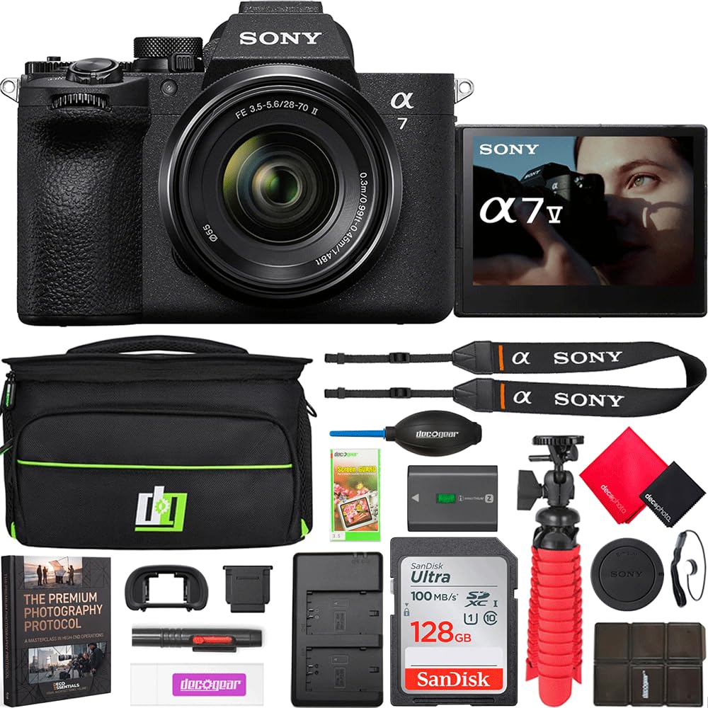 Amazon.com : Sony Alpha a7 V Full Frame Mirrorless Camera with 28