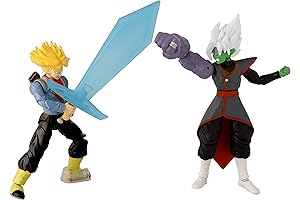 Bandai America - Dragon Ball Super: Dragon Stars Battle Pack Future Trunks Vs. Fusion Zamasu