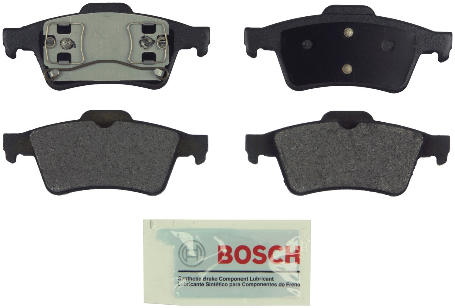 Bosch BE1324H Blue Disc Brake Pad Set with Hardware - FRONT — view 340