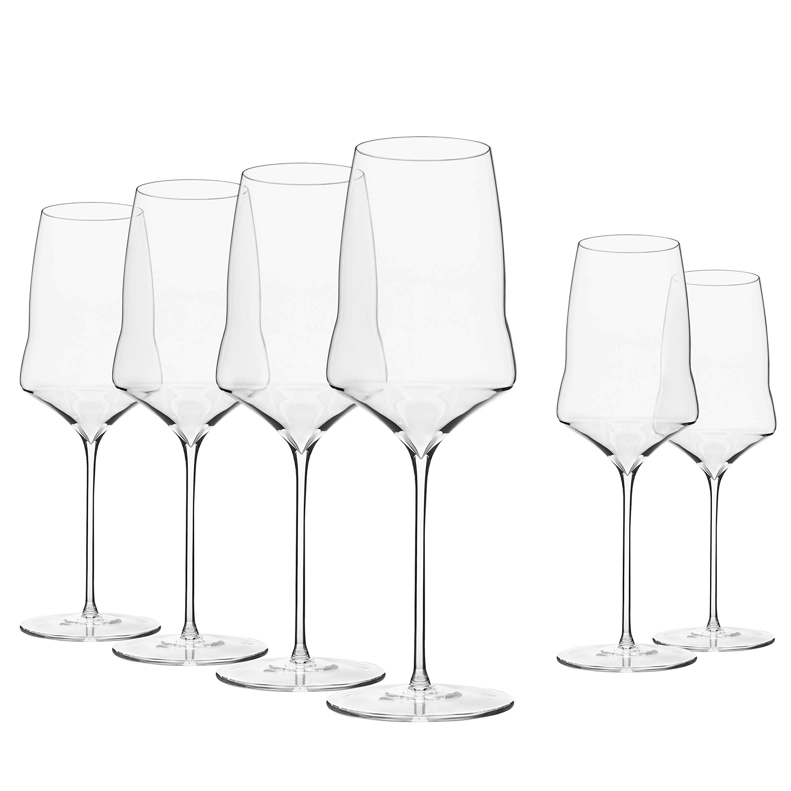 Josephine No. 1 White White wine glasses designed by Kurt Josef