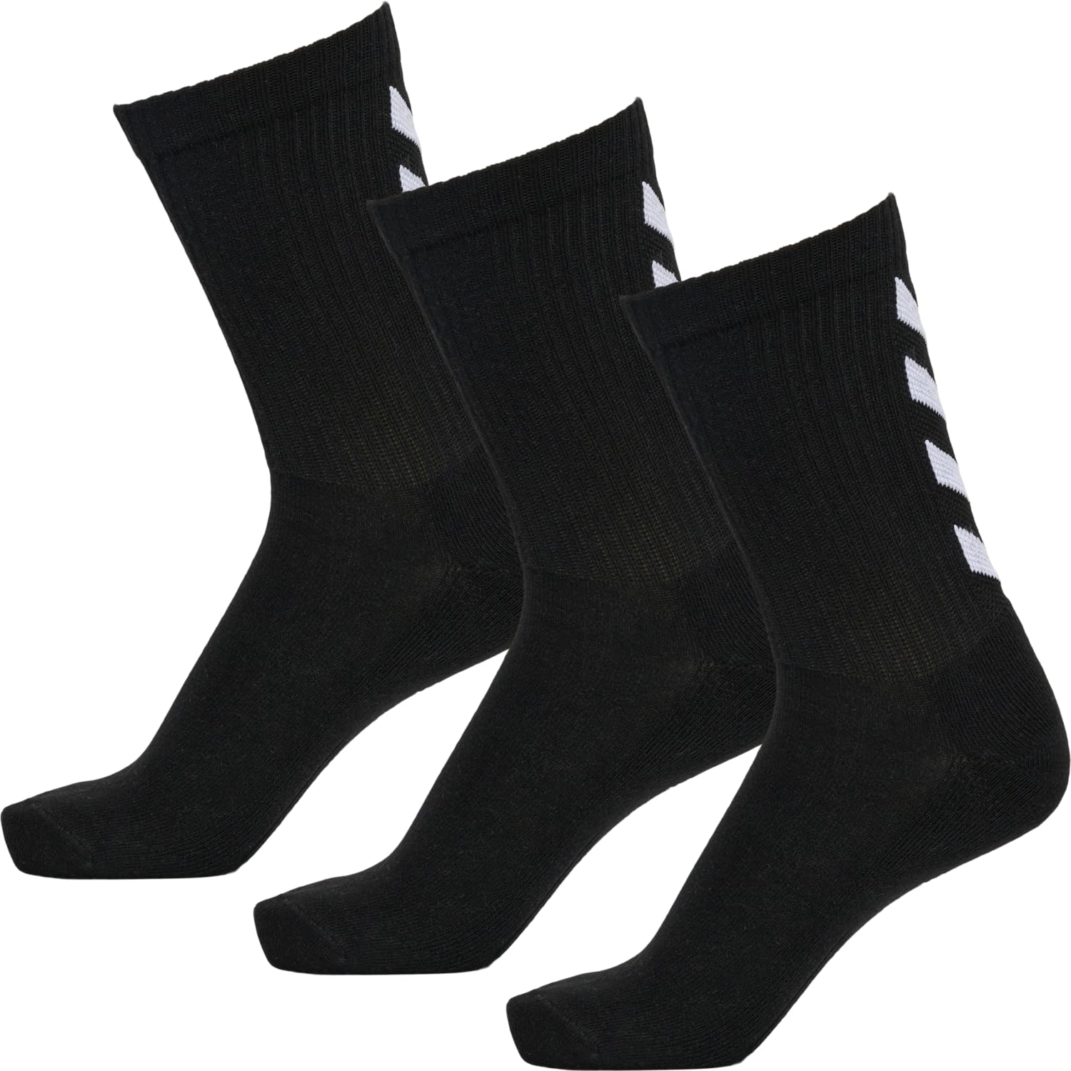 Hummel Black Fundamental 3-Pack Socks,