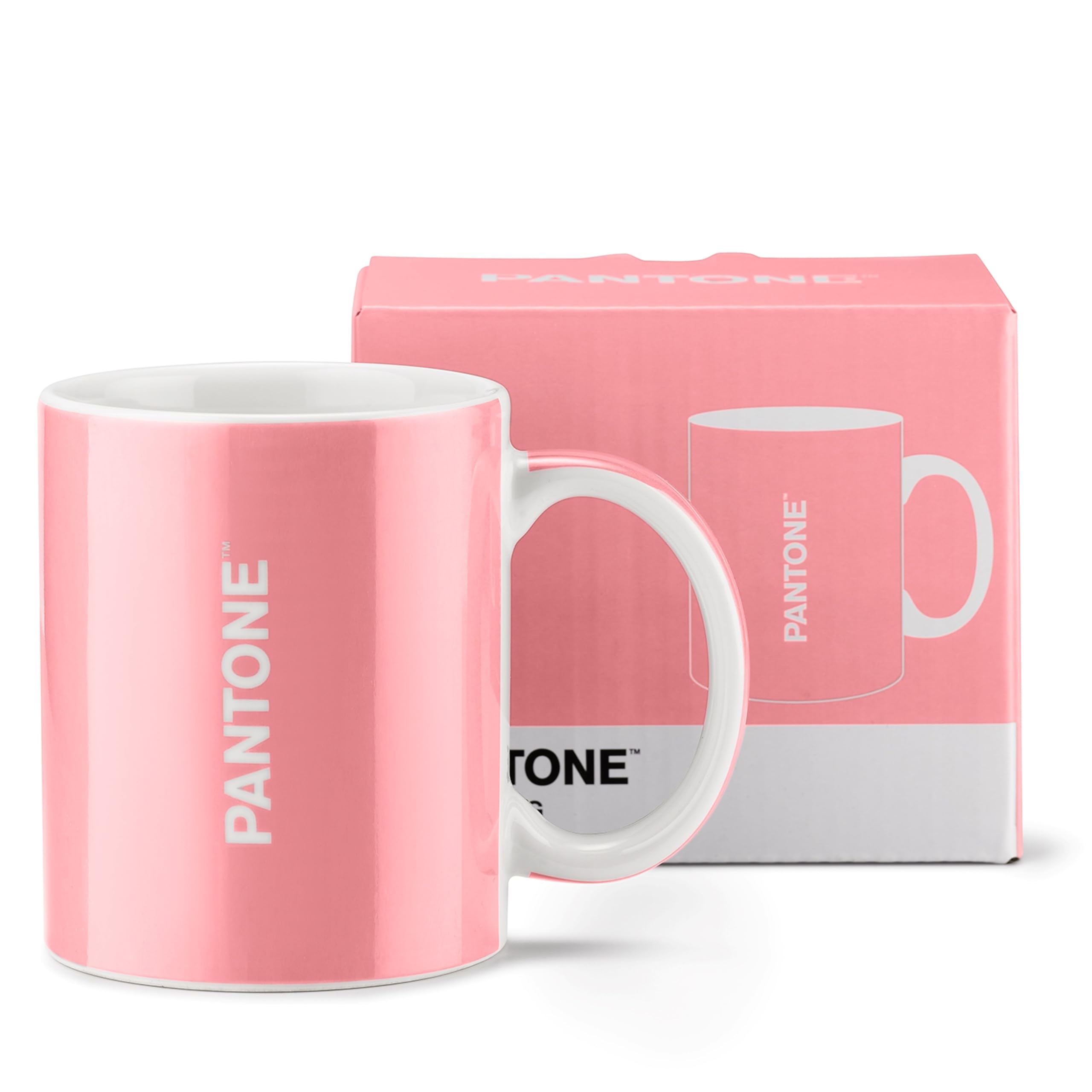 PANTONE - Tazza Colazione Personalizzata Pantone in Porcellana Resistente, Durevole, Antimacchia, Graffi, Odori - Tazze Caffe e The 350ml, Idee Regalo Regali Natale, Mug per Lavastoviglie e Microonde