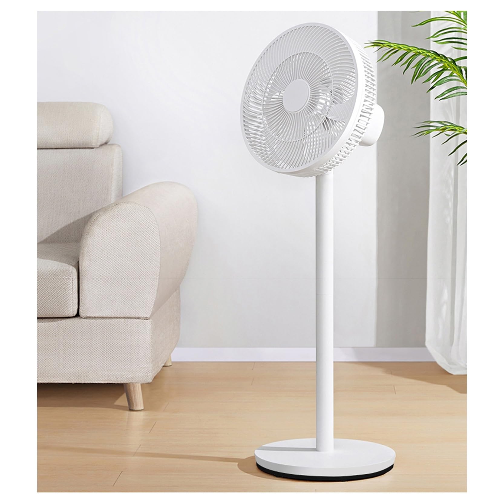 Floor Fan Standing Fan With Remote, 12H Timer, s For Home Bedroom