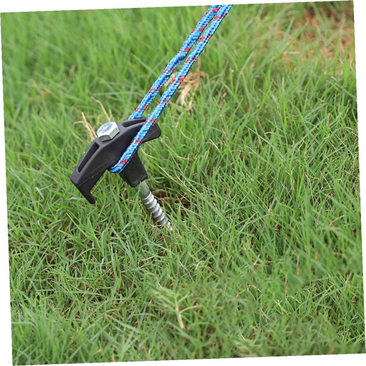 GALPADA Heavy Duty Steel Tent Stakes 22pcs Ground Pegs Set for Camping Outdoor Yard Decorations Windproof Tent Accessories