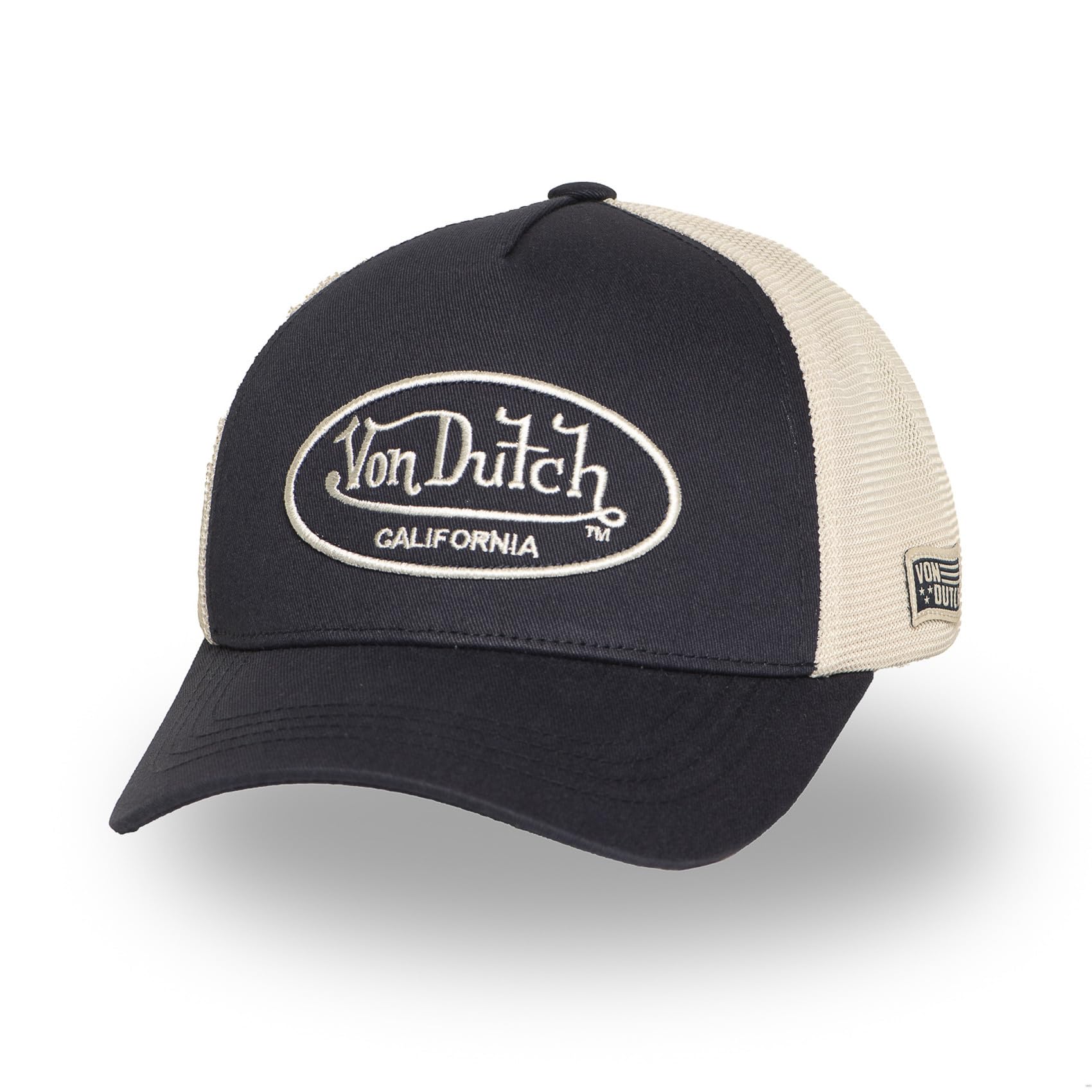 Von Dutch Men's & Women's Adjustable Cap, LOF Trucker Cap, Adjustable with Strapback, One Size