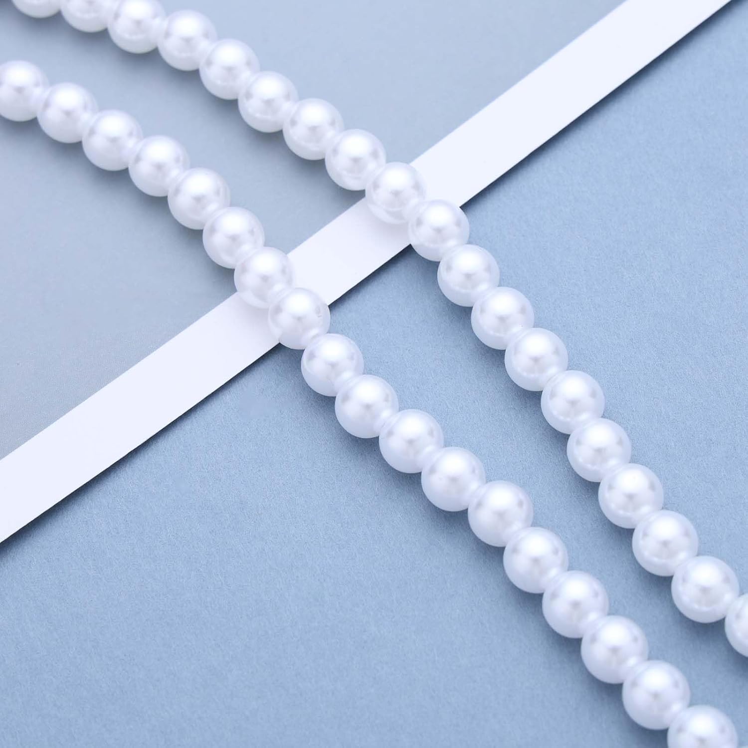 Boho Pearl Choker Necklace Vintage Crystal Butterfly Necklace Gold Imitation Pearl Chain Necklace Sparkly Cz Paved Butterfly Necklace Choker Jewelry for Women - Image 5