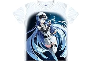 Anime Akame ga KILL T-Shirt Short Sleeve Shirt Tops Tees Sweatshirt Costume