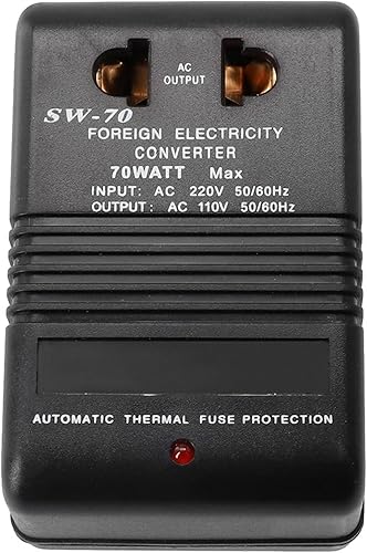 Convertidor de voltaje de amplio rango Transformador de voltaje 110V120V Convertidor de corriente de doble canal Paso hacia arriba o bajar a