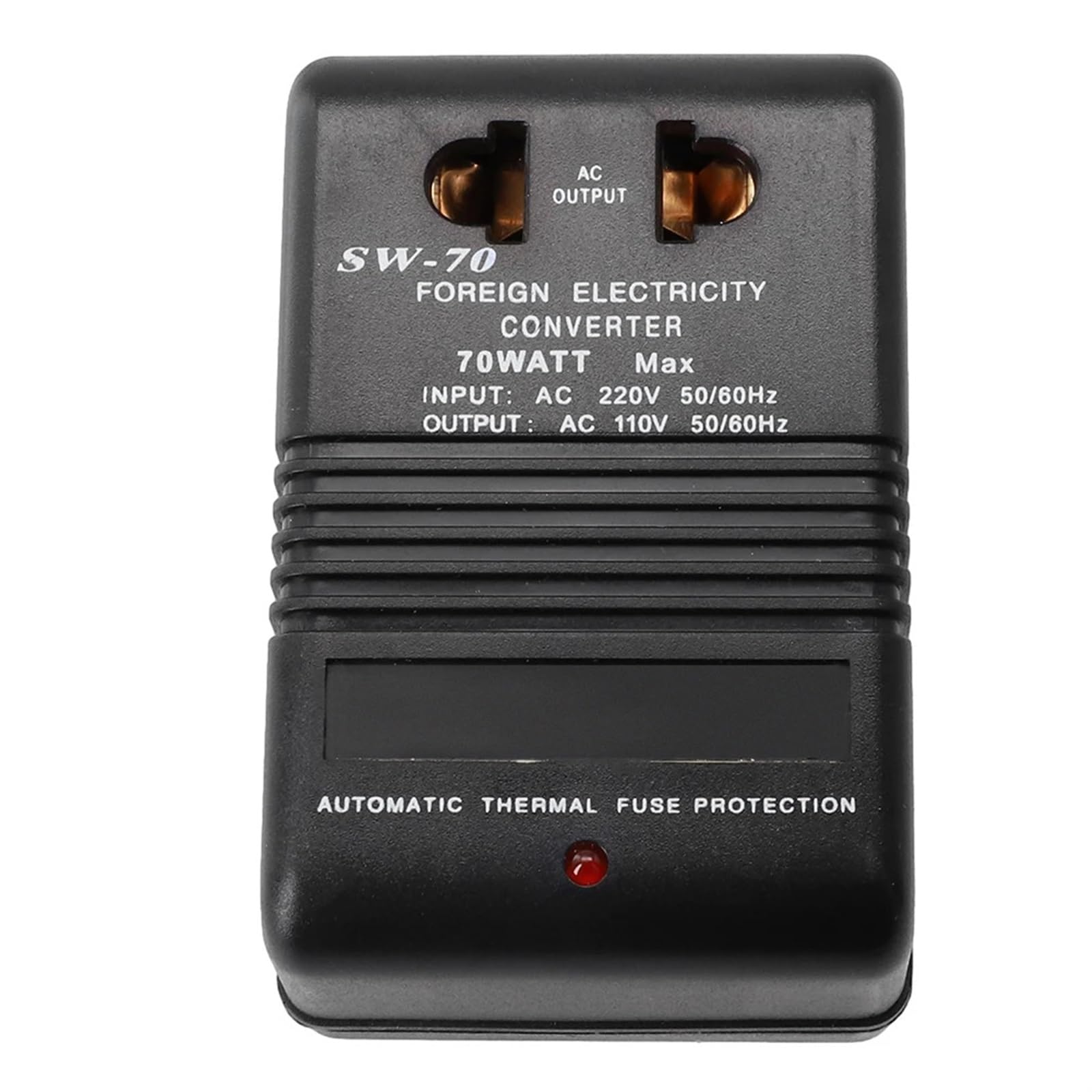 Transformateur de tension 110V 120V idéal pour utiliser vos appareils US en France