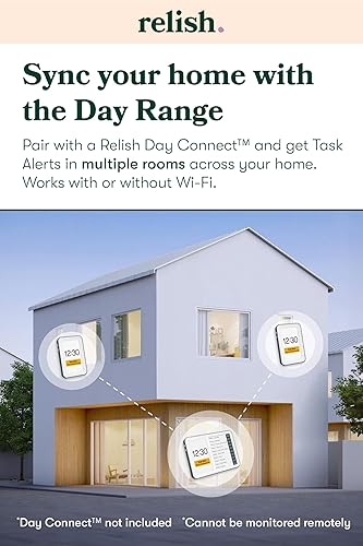 Miniatura 6 de Relish Day Hub - Dementia Clock with Daily Task Manager, HD Large Screen Digital Calendar Clock for Seniors and People with Memory Loss