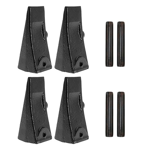 Dientes largos de cucharón para Hensley X156 156PN P156 X156P para Takeuchi TB135 y Kubota 161-3 Excavadora para minicargadora y retroexcavadora,