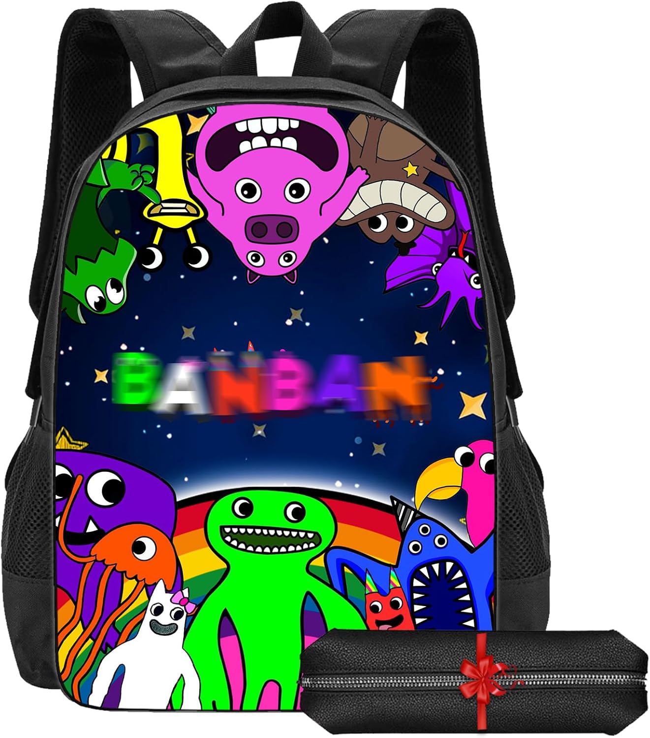 FBMQL Novelty School Bag Kids Game Backpack Cool Bookbag