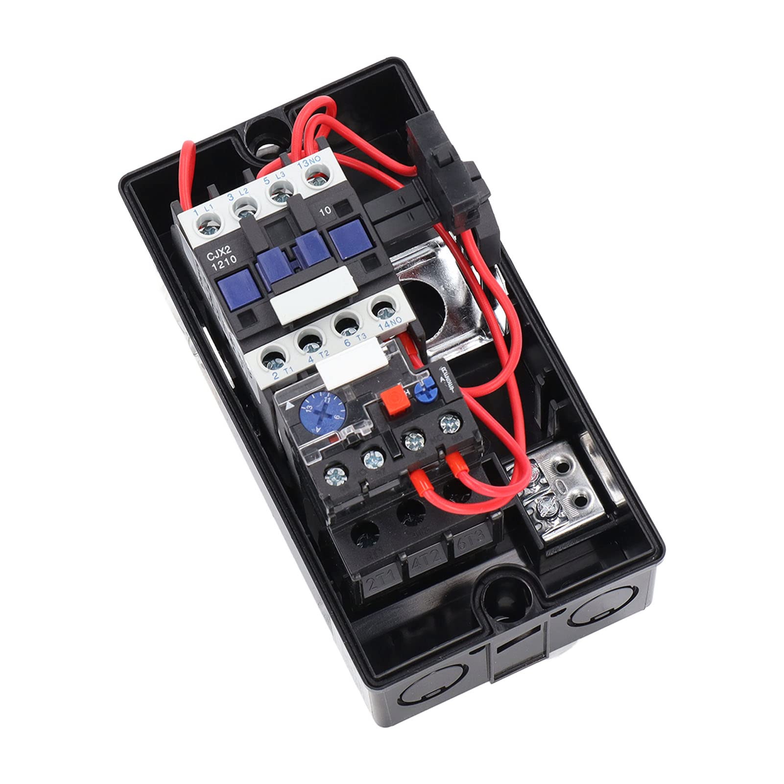 Arrancador Magnético, Arrancador Magnético, Arrancador de Motor Eléctrico Magnético Arrancador de Motor Trifásico Interruptores de Motor Eléctrico 7.5HP 380V / 400V Caja, Controles