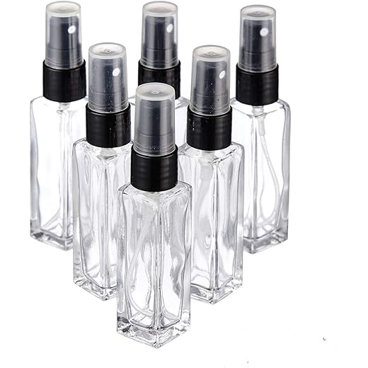 GRN Travel Perfume Bottles Set of 6 - 8 ML