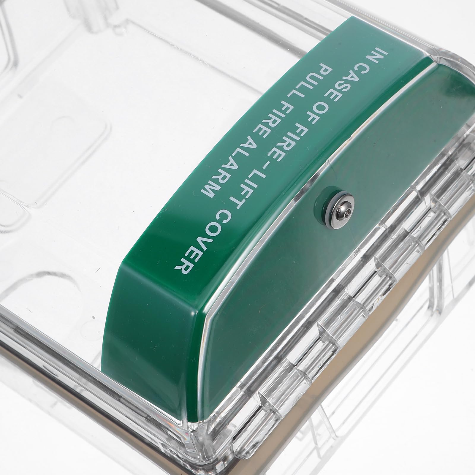 Cubierta Transparente para pulsador: Cubierta Protectora Impermeable para botón de Parada de Emergencia - Cubierta de plástico Impermeable para alarmas