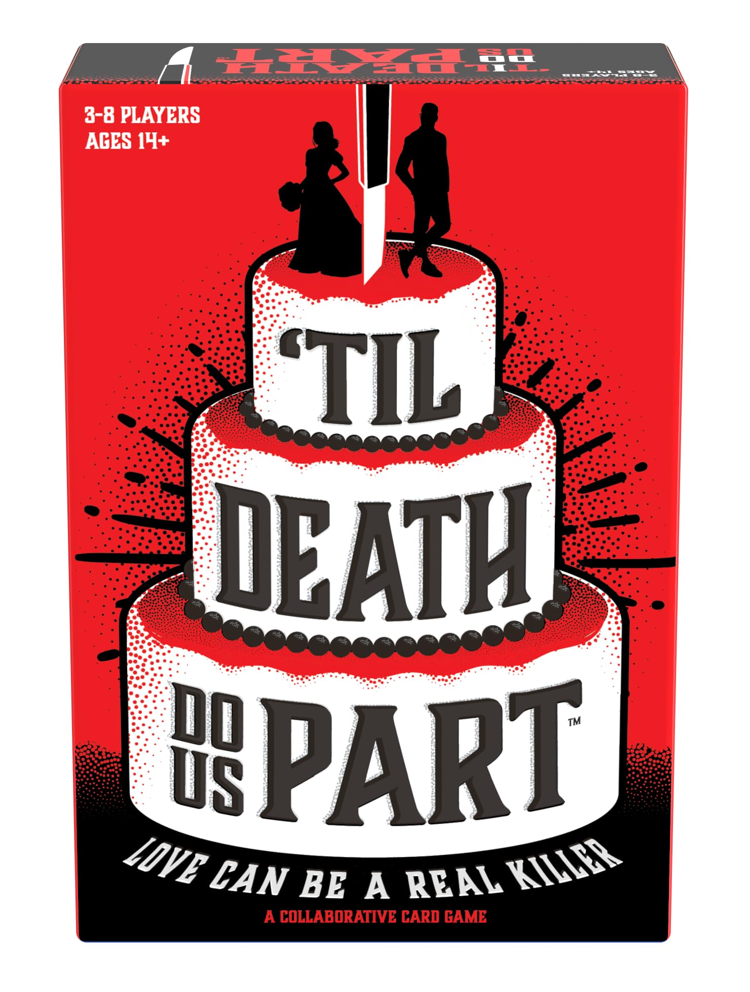 Pressman 'Til Death Do Us Part Game | Collaborative Card Game | 3-8 Players, Ages 14+