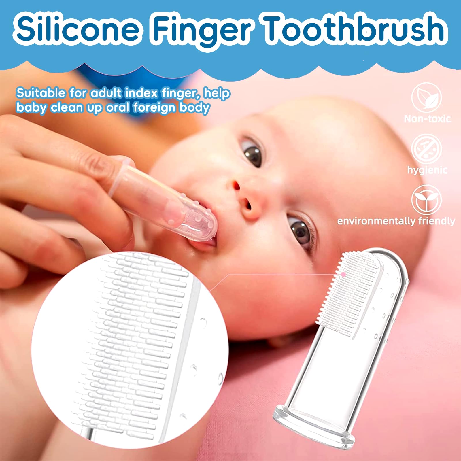 Kit de cuidado de la salud y aseo del bebé, 21 piezas, juego de cortaúñas eléctrico para recién nacidos, niños y niñas, herramientas de corte de pelo (21 kits gris blanco)