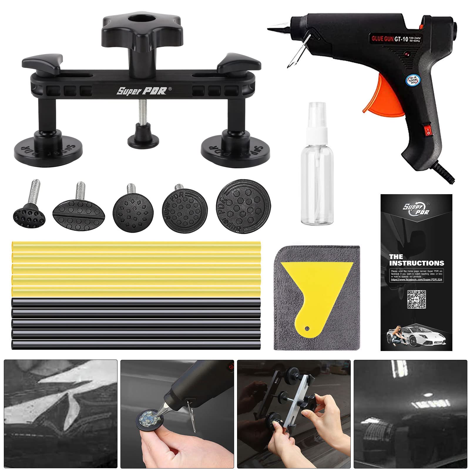 Amazon.co.jp: PDR デントリペアツール 車の凹み直し デントリペア