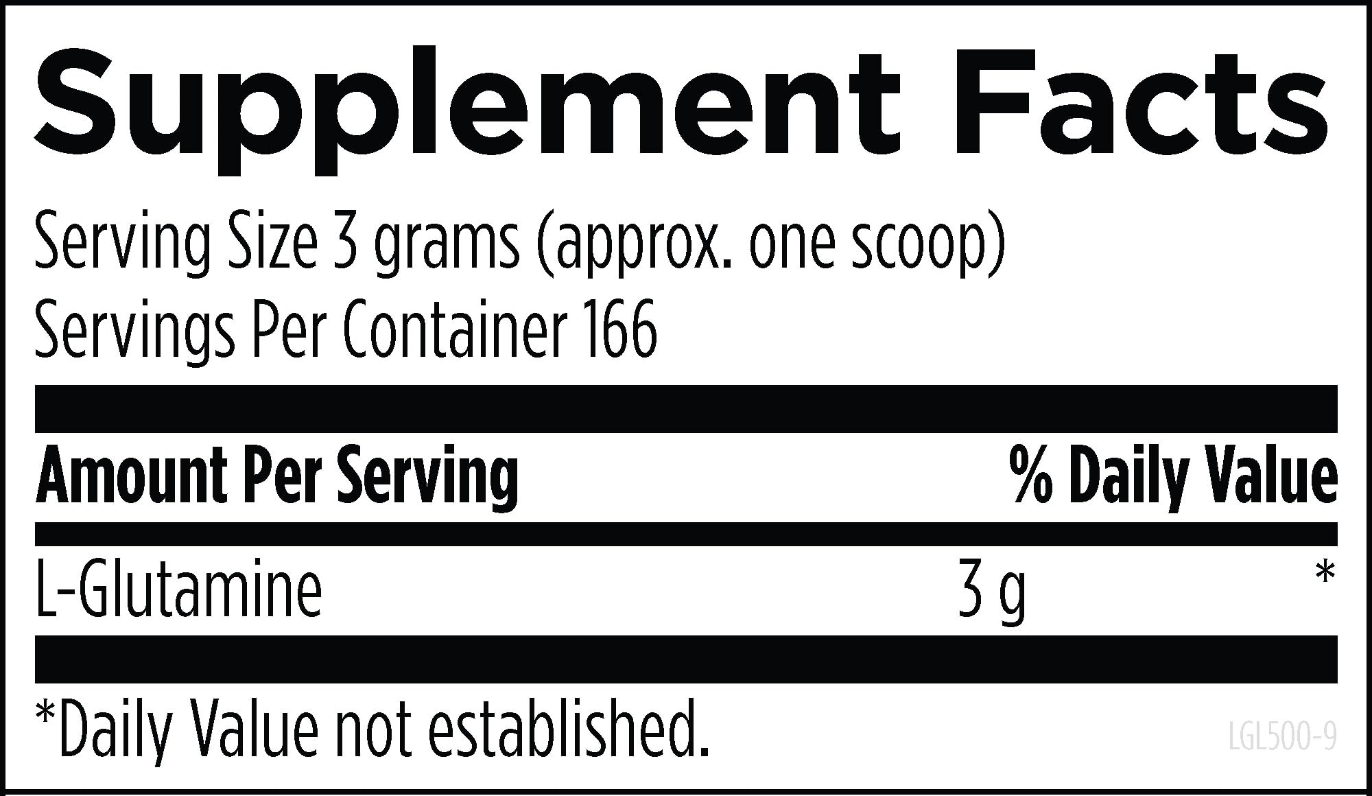 Designs for Health L-Glutamine Powder, Muscle Recovery, 166 Servings — Amazon image 3