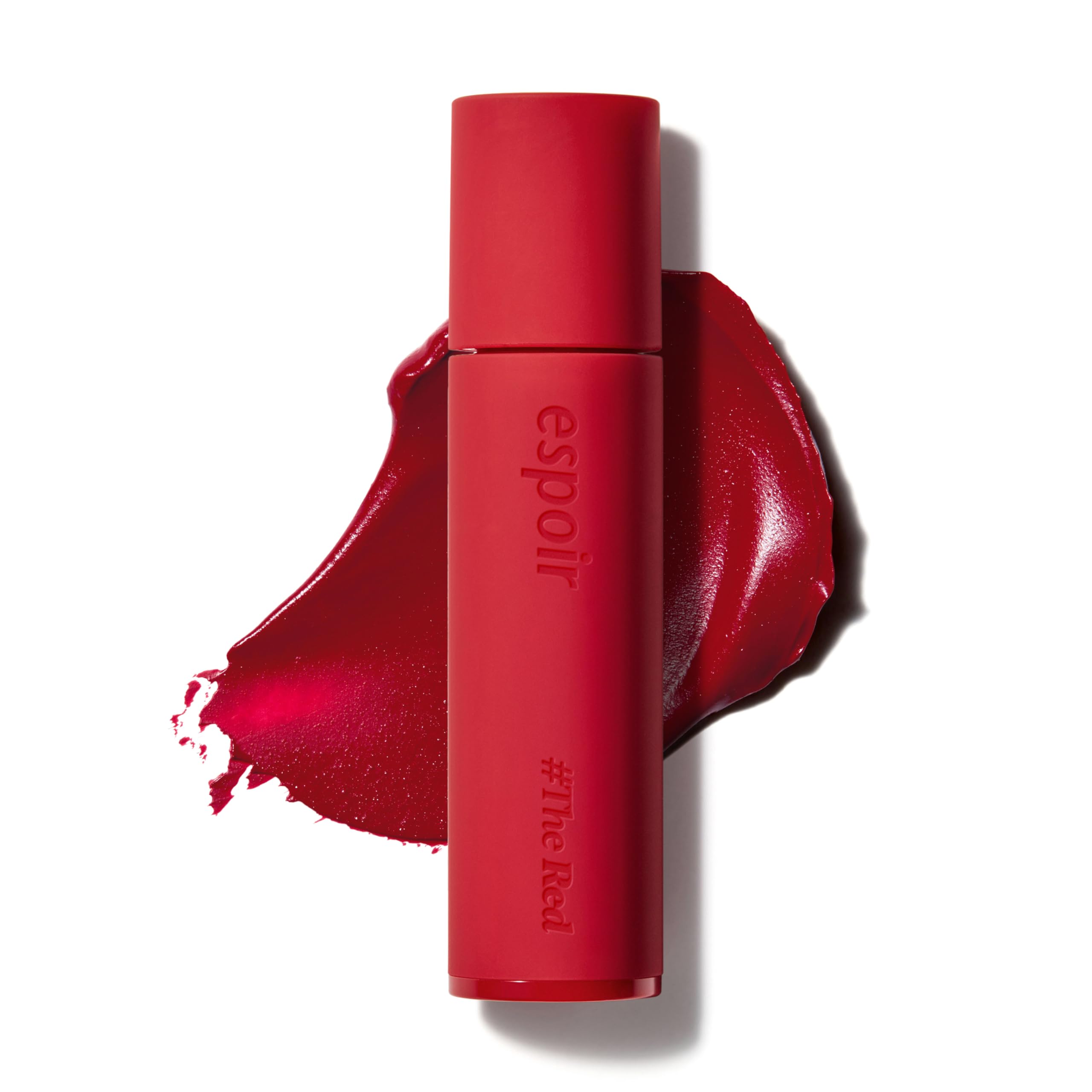 Espoir Iconic Lip Stain The Red – Long Lasting Korean Lip Stain with Hydrating Hyaluronic Acid, High Pigment Red Lip Tint, Lightweight Transfer-Resistant Formula for Smooth, Defined Lips