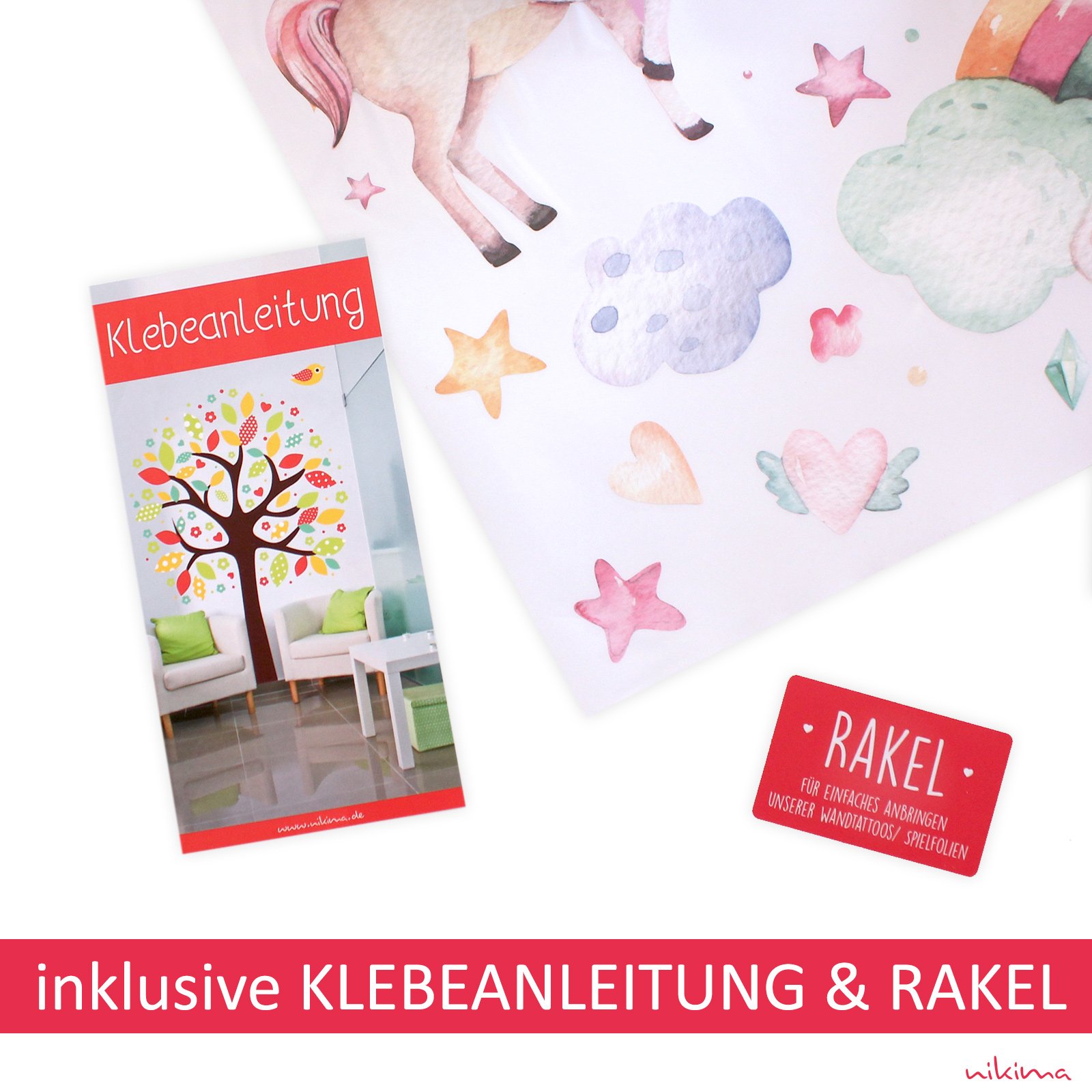 nikima 049 Wandtattoo Bagger Baustelle - Loch in der Wand - in 6 Größen - coole Kinderzimmer Sticker und Aufkleber Wanddeko Wandbild Junge Mädchen Größe 1750 x 1210 mm