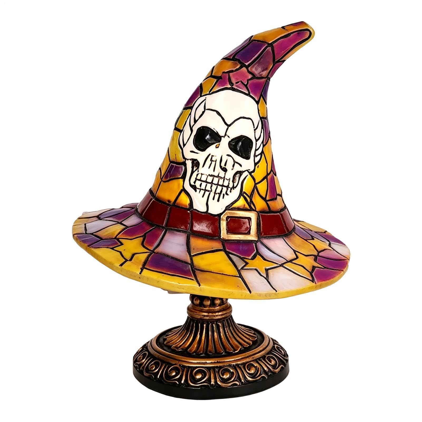 Lampada di Halloween - Spooky USB Plug-in Scrivania Comodino Luce | Lampada da scrivania per casa, vacanze, libreria, corridoio, comodino, camera da letto, ufficio, mensola