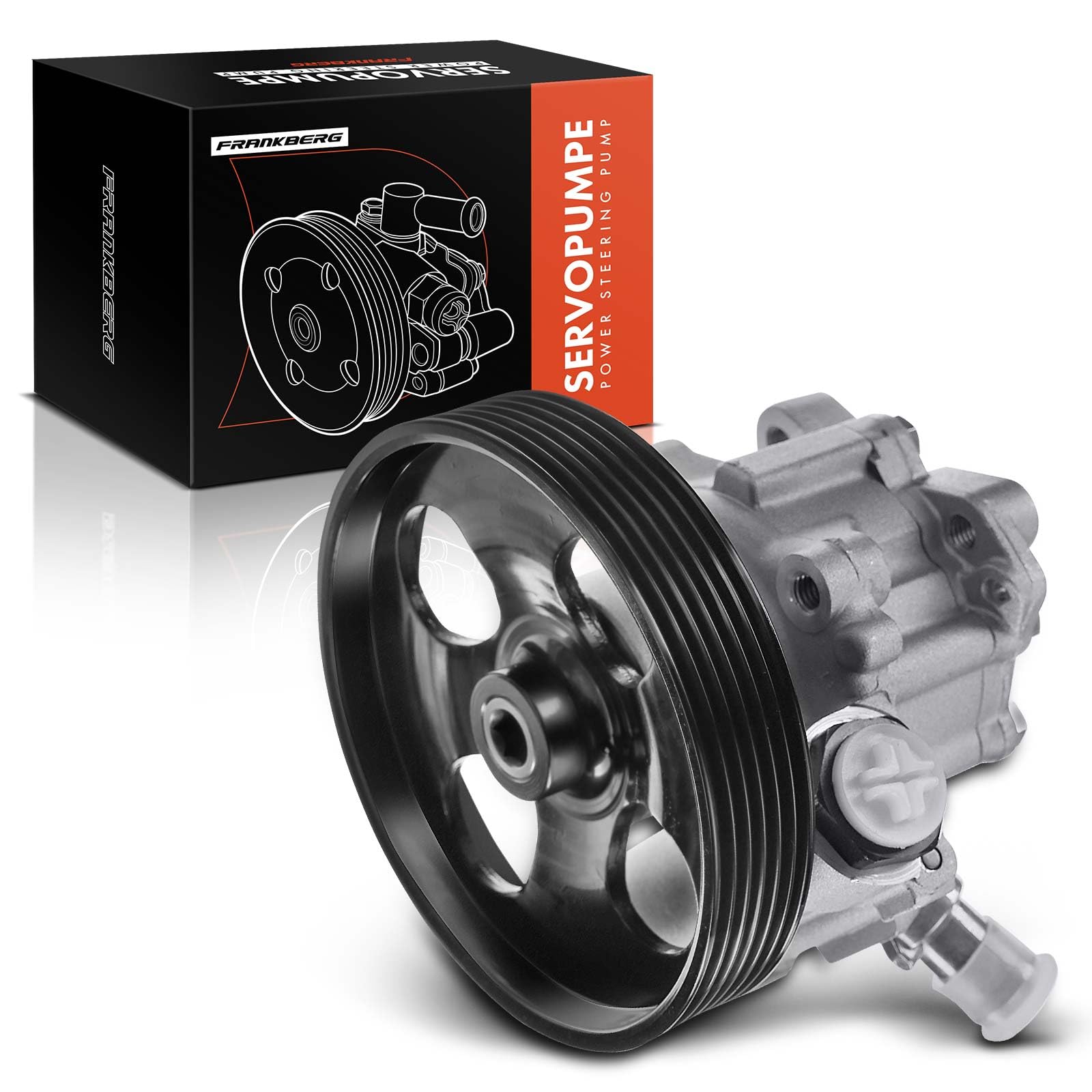 Frankberg Bomba de la dirección asistida Compatible con Partner Tepee Expert Furgoneta VF3A VF3U VF3X Partner Furgoneta/MPV Berlingo Plataforma/Chasis B9 Expert Plataforma/Chasis Replace# 4007.KL