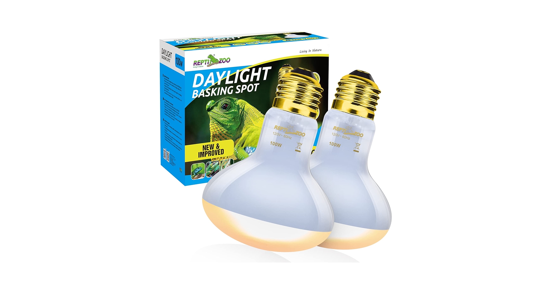 【匿名配送】Reptile UVB & Basking Spot Lamp Amazon.com : REPTI ZOO Reptile Heat Lamp Bulb and UVB 10.0