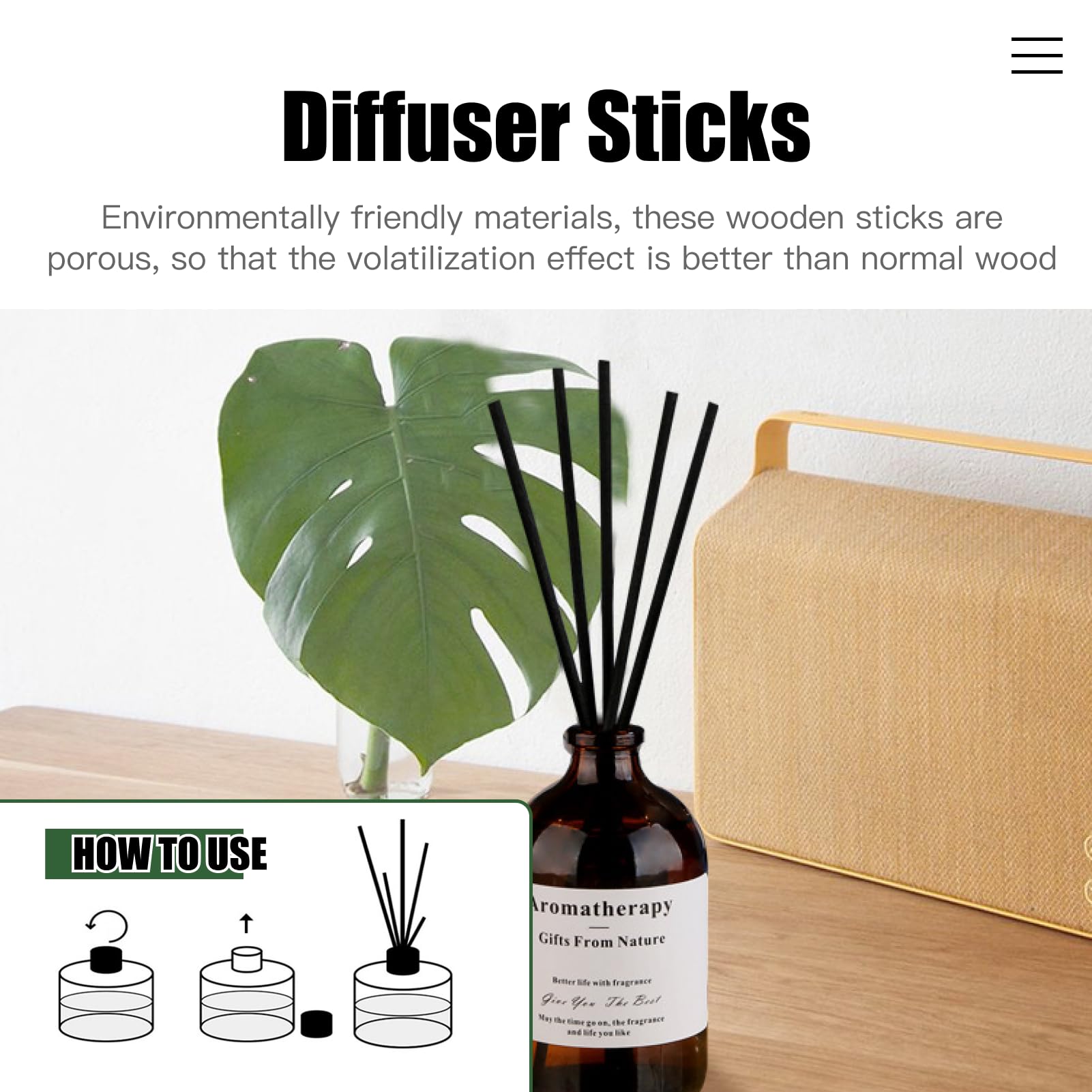 Hugwish 100 stuks grote diffusorstaafjes, 30 cm x 3 mm, diffuser, geurstokjes, geurstokjes, geurverspreider (30 cm x 3,0 mm, 100 stuks Hugwish 100 stuks grote diffusorstaafjes, 30 cm x 3 mm, diffuser, geurstokjes, geurstokjes, geurverspreider (30 cm x 3,0 mm, 100 stuks