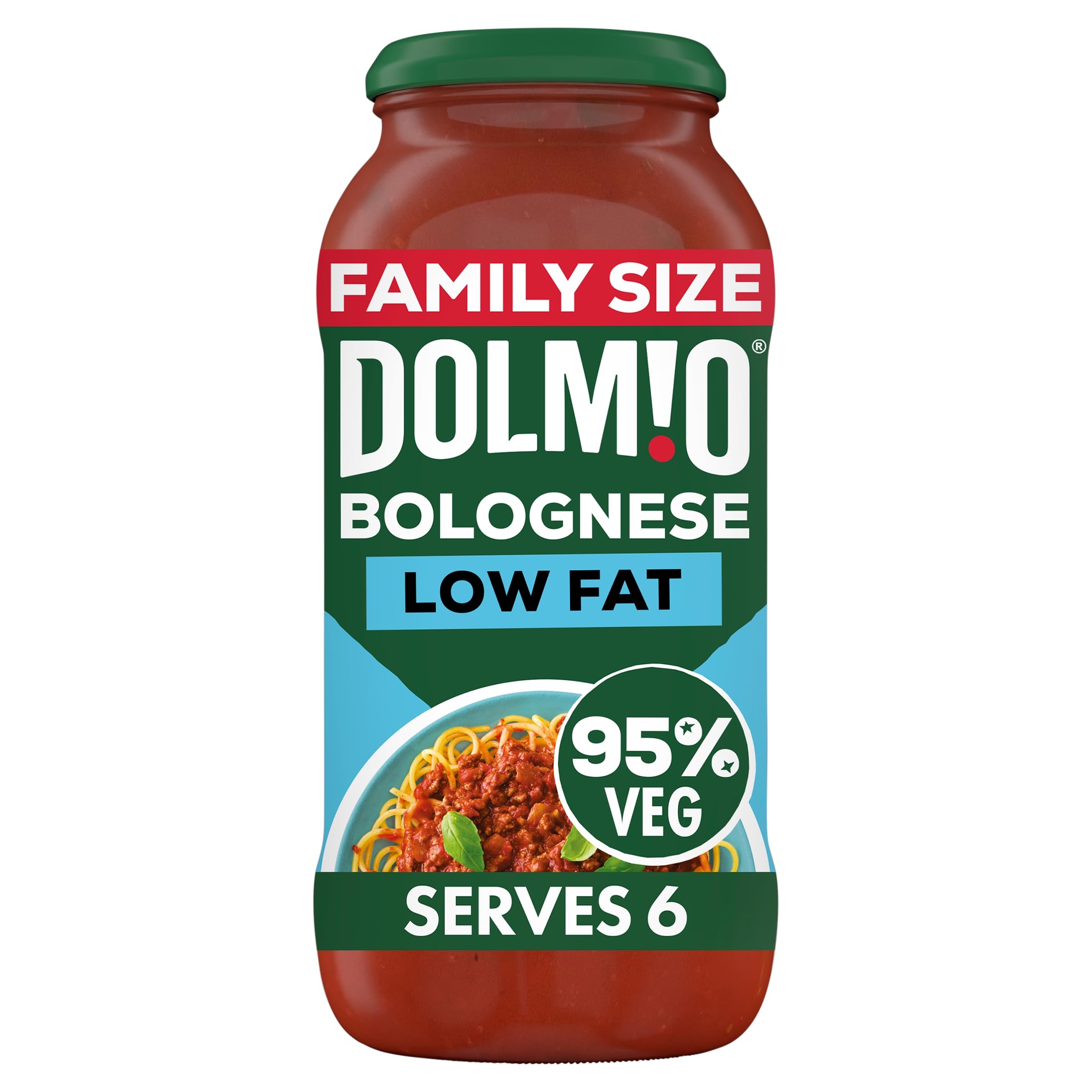 Dolmio Bolognese Original Low Fat Pasta Sauce Family Size Jar 675g