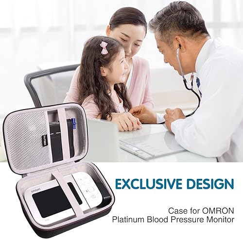 Miniatura 9 de LTGEM Funda rígida para monitor de presión arterial OMRON Platinum BP5450  Gold BP5350  Serie 10 BP7450  7 Series BP7350 Monitor de presión arterial